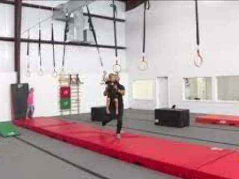 a person standing on a stage