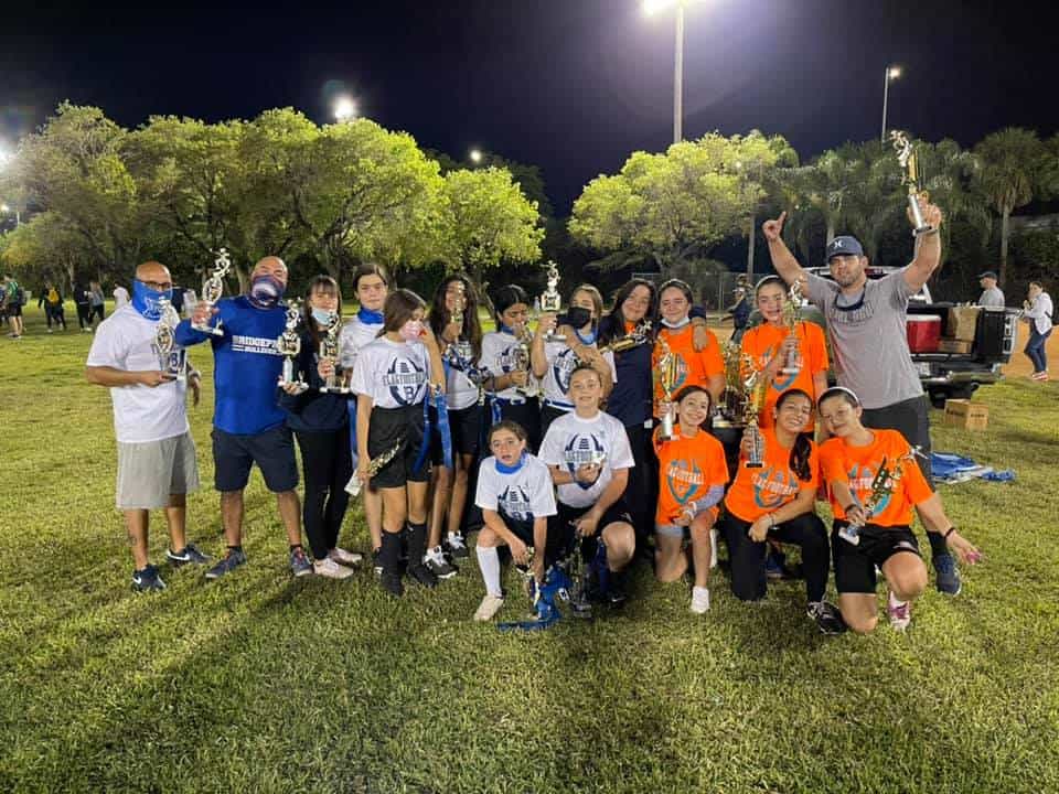 a group of people posing for a photo